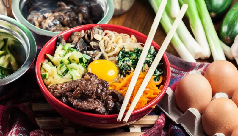 Bibimbap boeuf