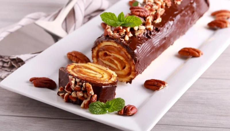Bûche de Noël aux Carambars