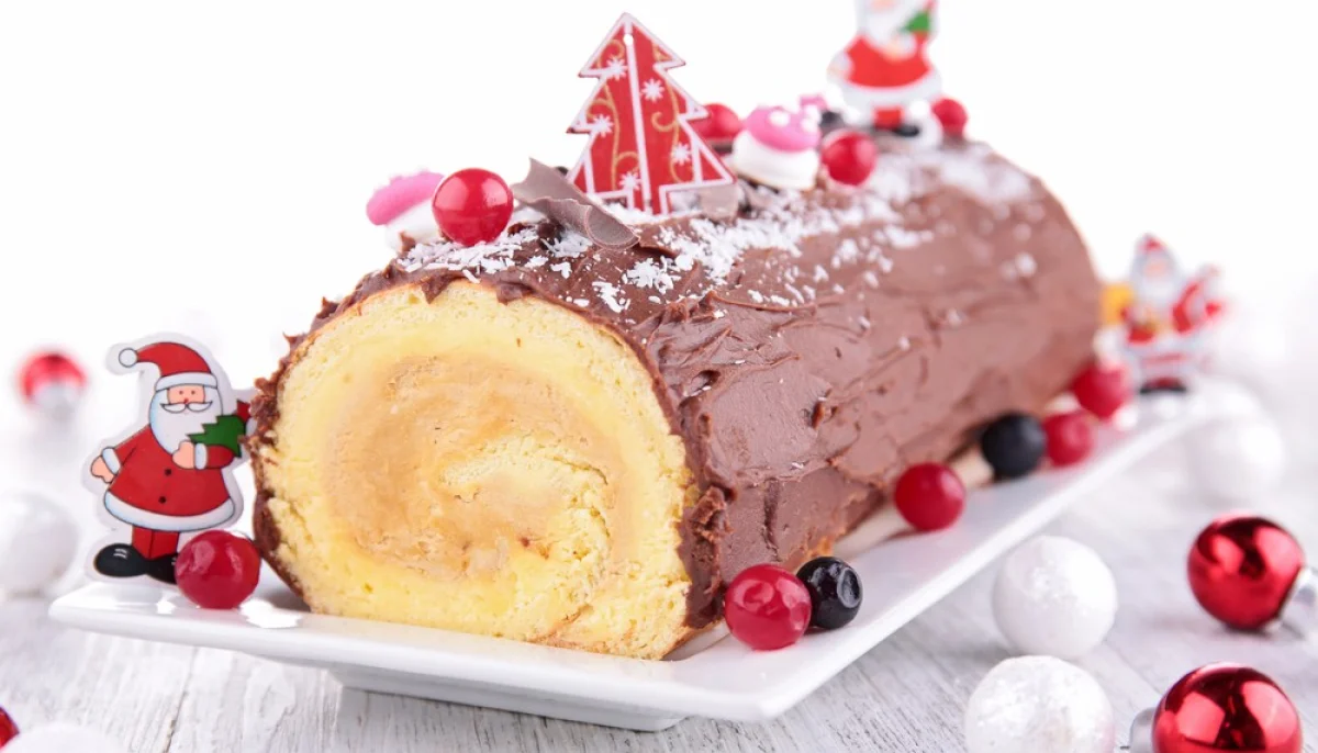 Nos conseils pour décorer une bûche de Noël