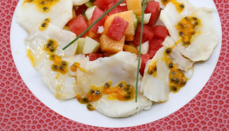 Carpaccio revisité aux Saint-Jacques