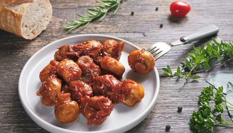 Champignons à la grecque au thermomix