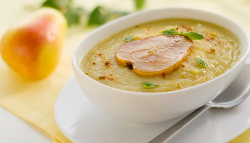 Velouté de panais aux poires