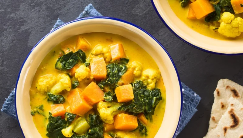 Curry de chou-fleur et de potiron