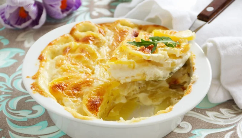Gratin dauphinois au foie gras