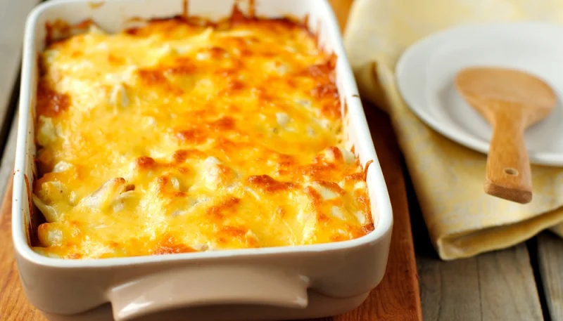 Gratin de carottes au lait de coco