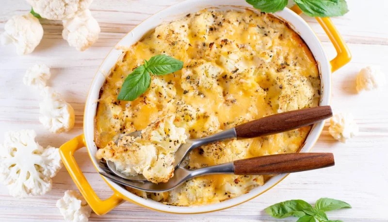 Gratin de chou-fleur aux pommes de terre