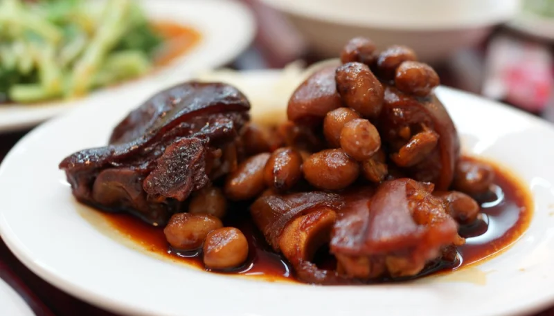Langue de boeuf aux champignons
