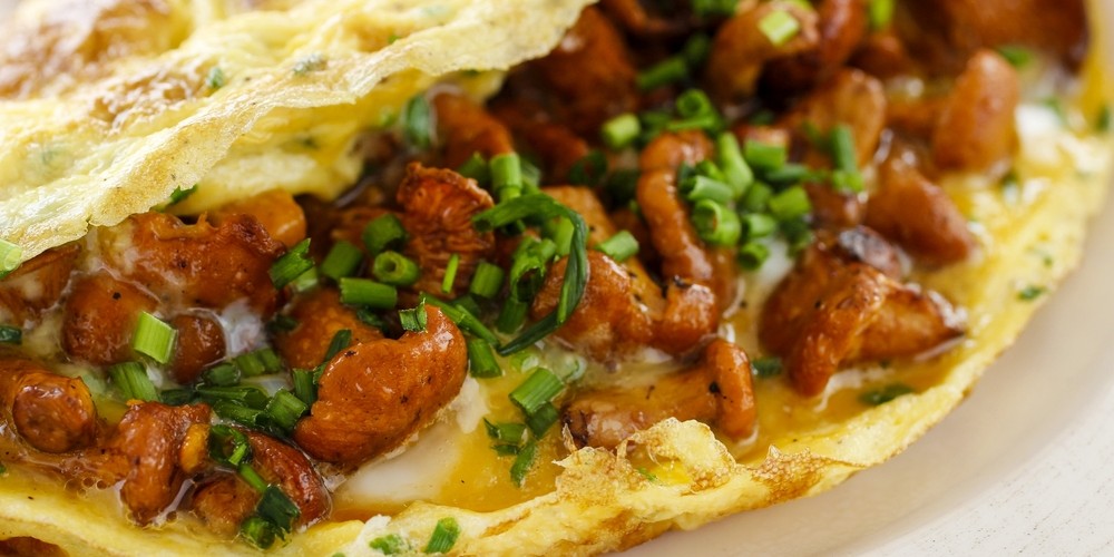 Recette Omelette aux chanterelles facile Mes recettes faciles