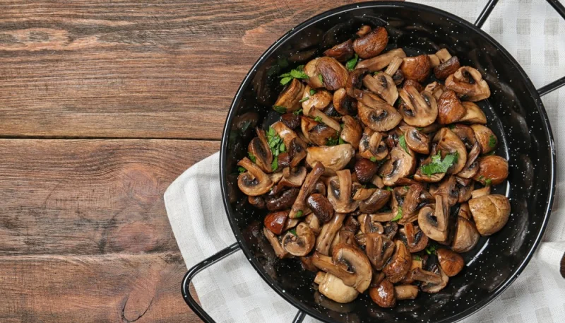 Poêlée de champignons de Paris