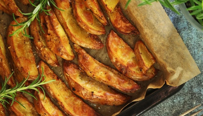 Pommes de terre croustillantes au four