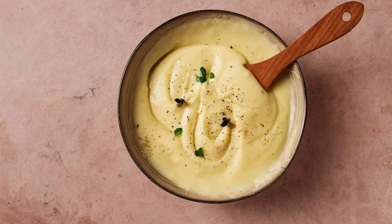 Purée pommes de terre et topinambours