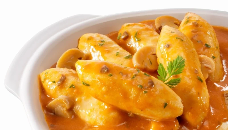 Quenelles sauce forestière