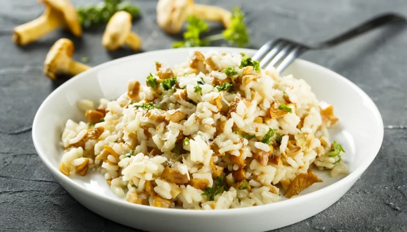 Risotto aux girolles