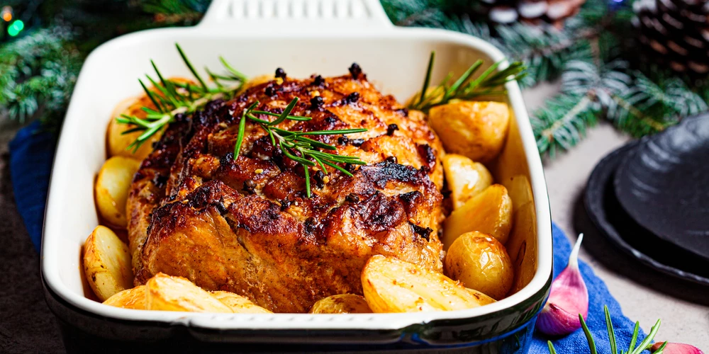 Recette Rôti de porc au four et pommes de terre facile | Mes recettes