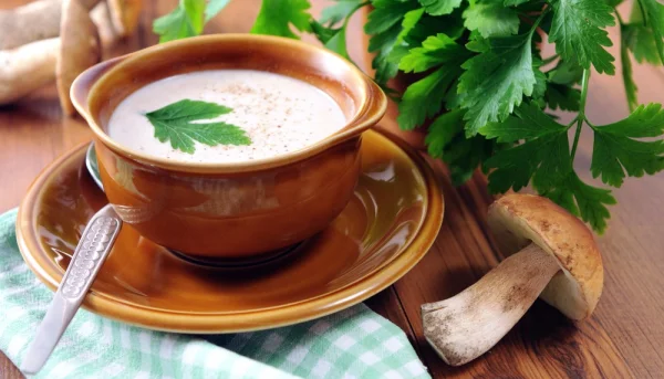 Velouté de cèpes au Thermomix