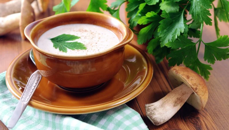 Velouté de cèpes au Thermomix