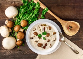 Velouté de champignons facile