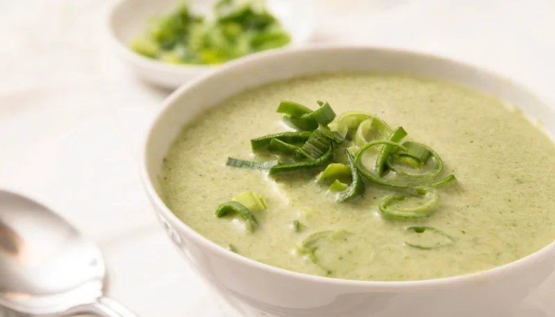 Velouté de poireaux au Thermomix