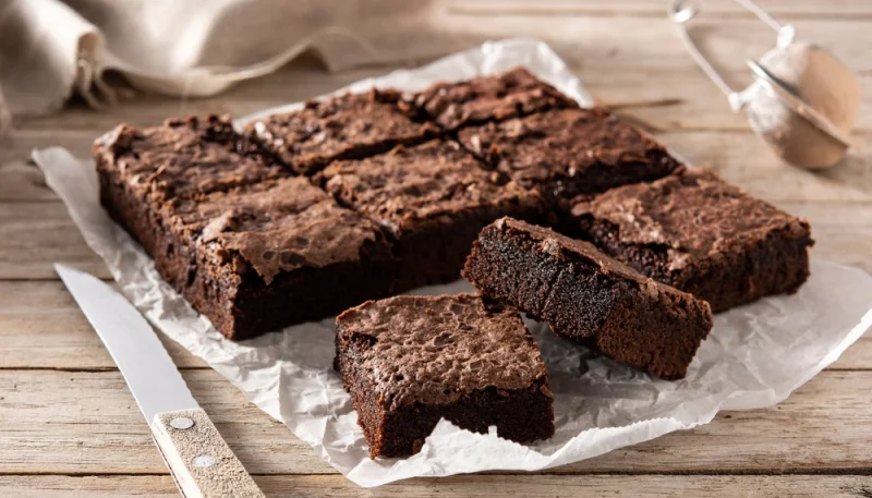 Brownie au chocolat et avocat