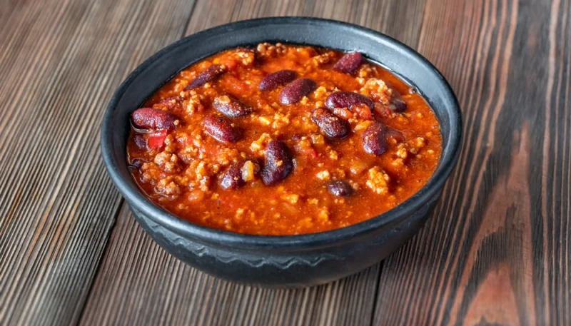 Chili con carne au Companion