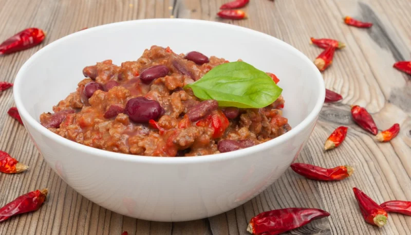 Chili con carne healthy