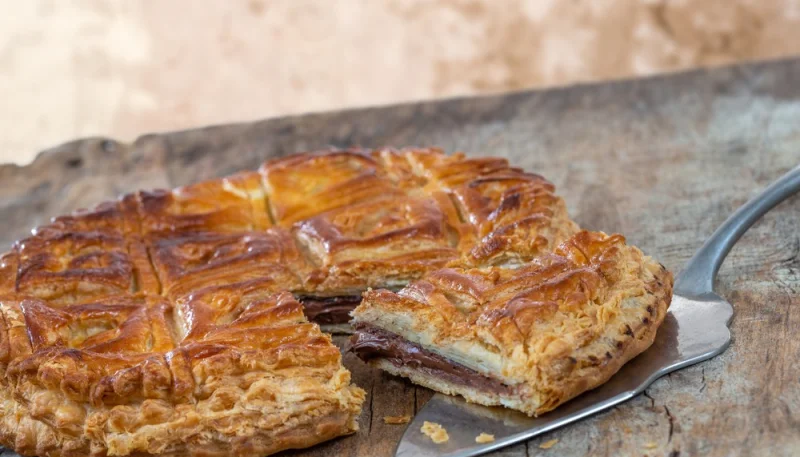 Galette des rois à la pâte à tartiner