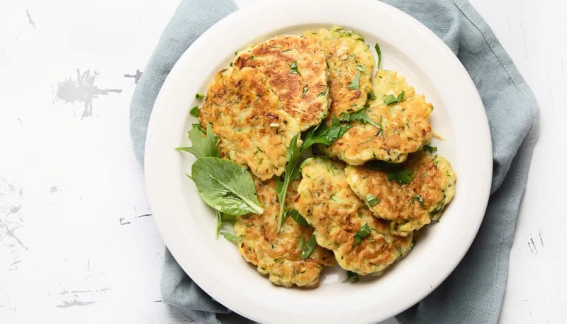 Galettes de courgettes aux pommes de terre et parmesan