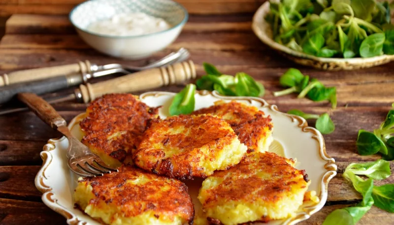 Galettes de pommes de terre au Thermomix