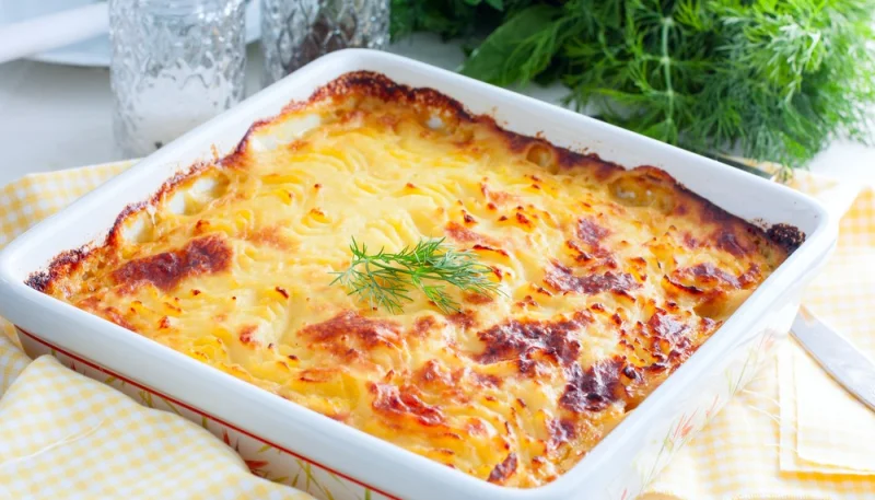 Gratin dauphinois au lait