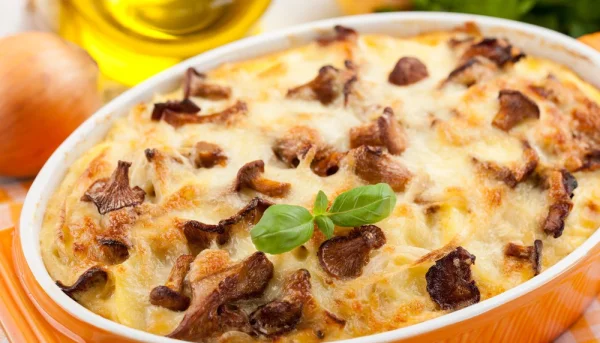 Gratin dauphinois aux cèpes