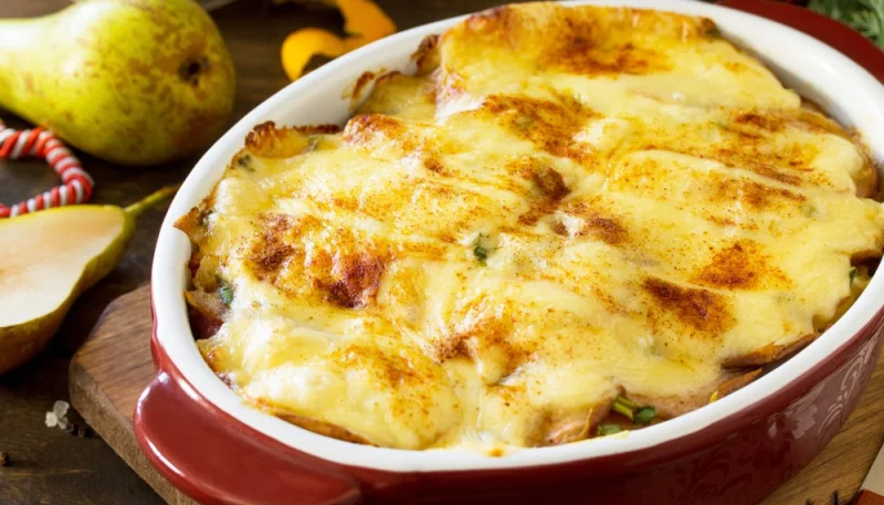 Gratin dauphinois raclette