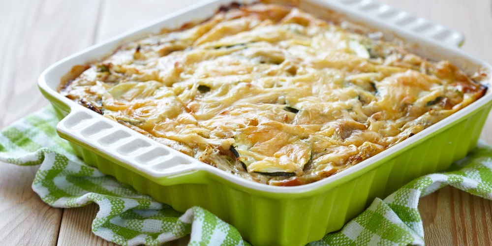 Gratin De Courgette Pomme De Terre Lardon