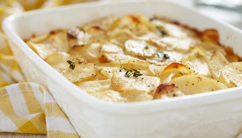 Gratin de pommes de terre sans crème