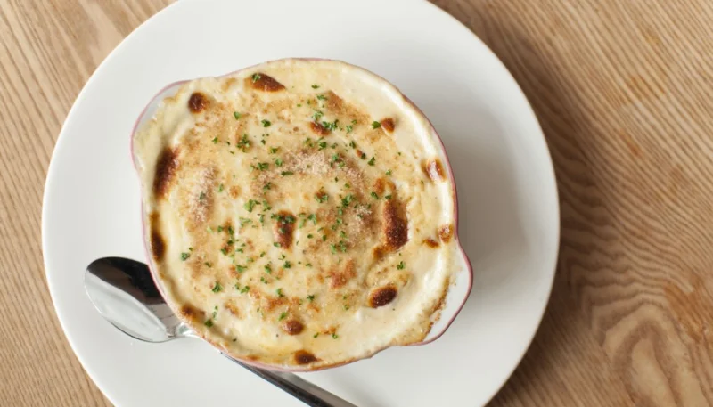 Gratin de pommes de terre à la cancoillotte