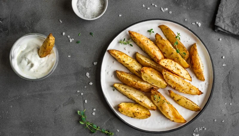 Pommes de terre amandine au four