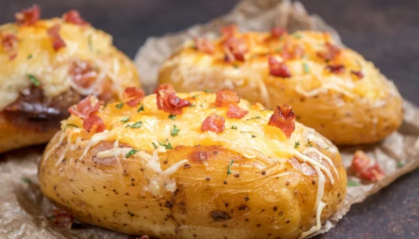 Pommes de terre au four au fromage