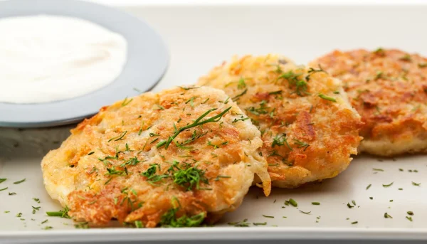 Pommes de terre paillasson au fromage