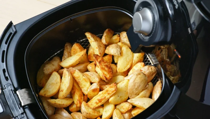 Pommes de terre rissolées à la friteuse