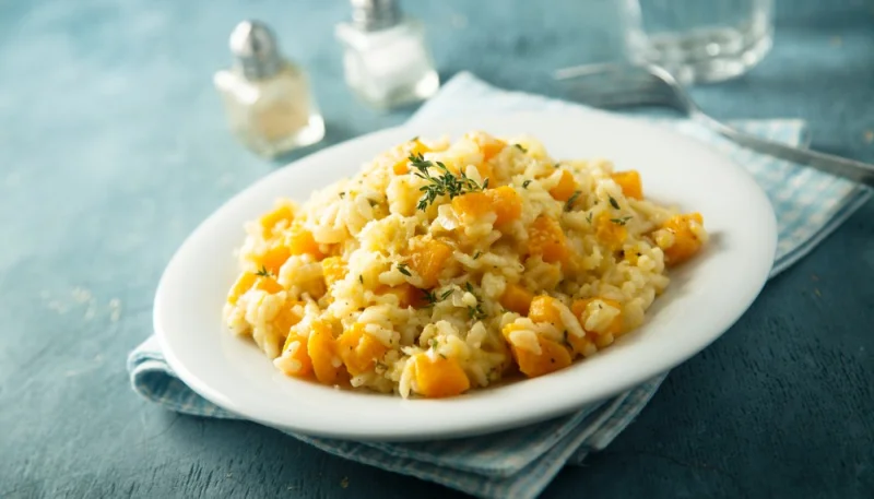 Risotto à la courge butternut au Cookeo