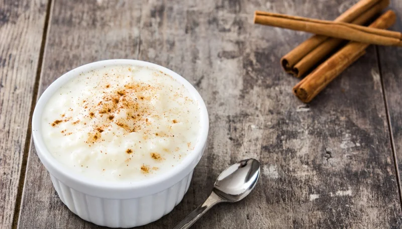 Riz au lait à la crème fraîche