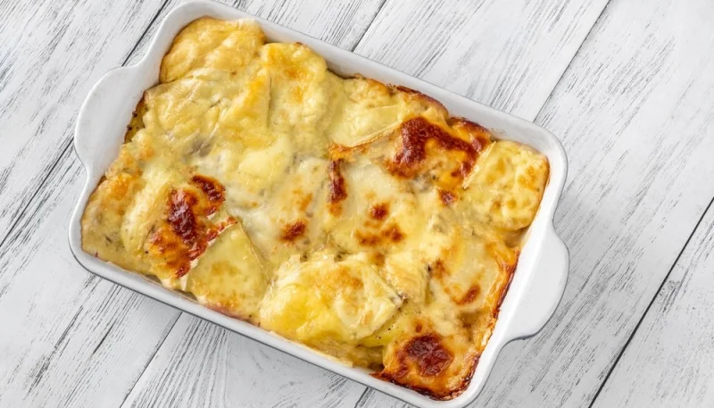 Tartiflette au magret de canard