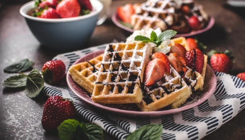 Comment faire des gaufres sans gaufrier ?