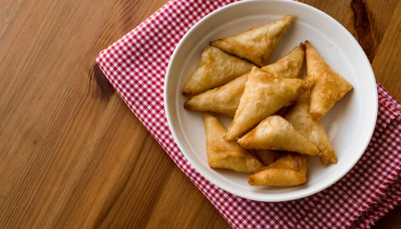 Bricks à la viande hachée et pommes de terre