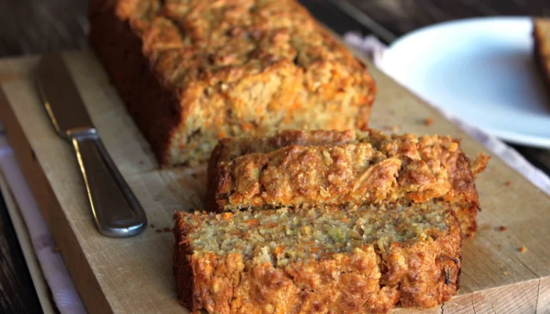 Cake aux carottes et au chèvre