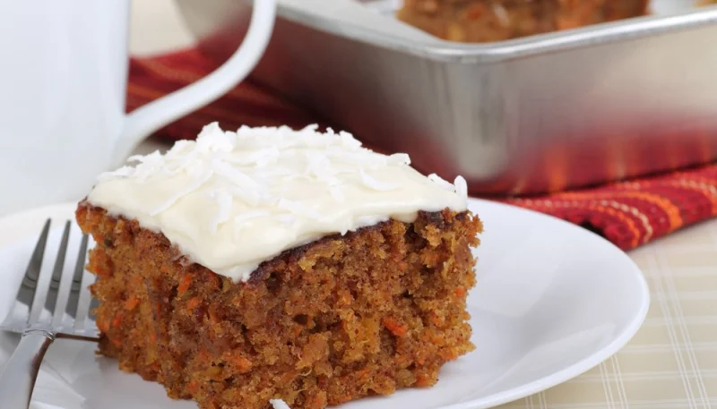 Carrot cake végétarien