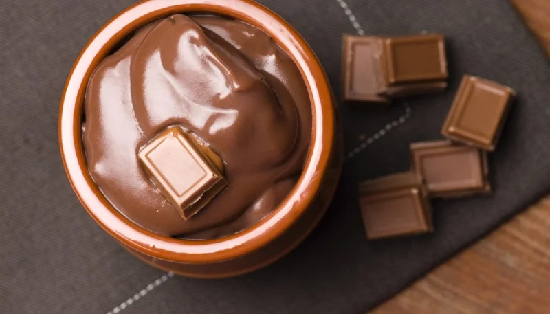 Crème dessert au chocolat au lait