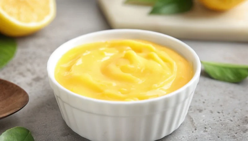 Crème dessert au citron