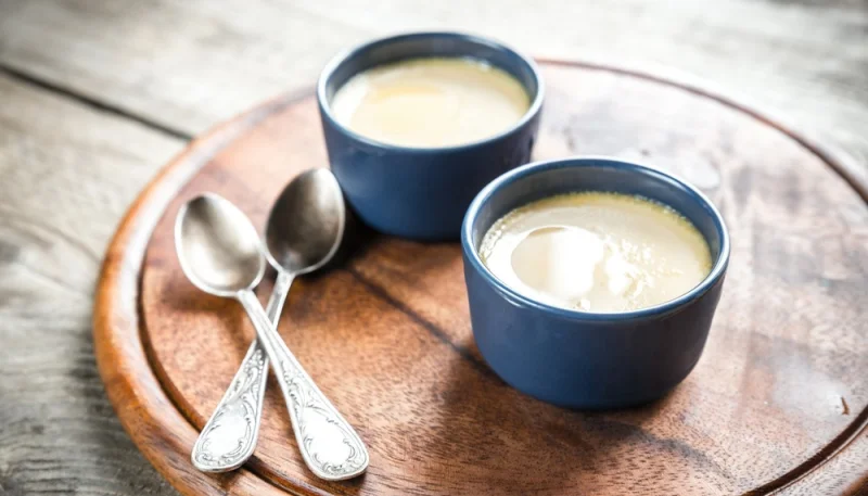 Crème dessert au praliné