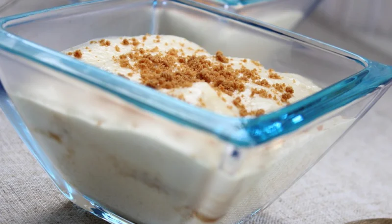 Crème dessert aux speculoos