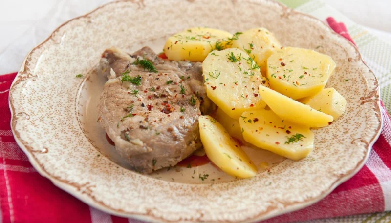 Filet mignon et pommes de terre au Cookeo